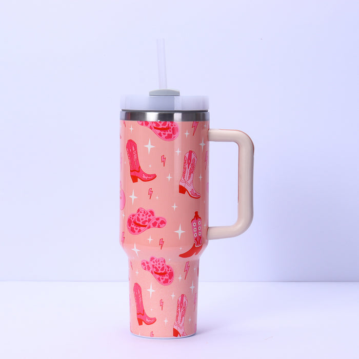 Wholesale 304 Stainless Steel Vacuum Insulated Cup with Handle 540oz Large Capacity MOQ≥2