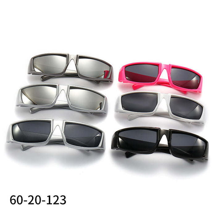 Wholesale Future oriented sunglasses, new silver sunglasses, cycling glasses