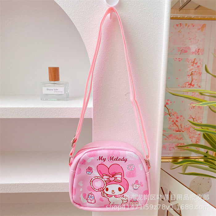 Wholesale Cute Crossbody Bag Children' s Casual Small Leather Bag Cartoon Key Change Storage Bag