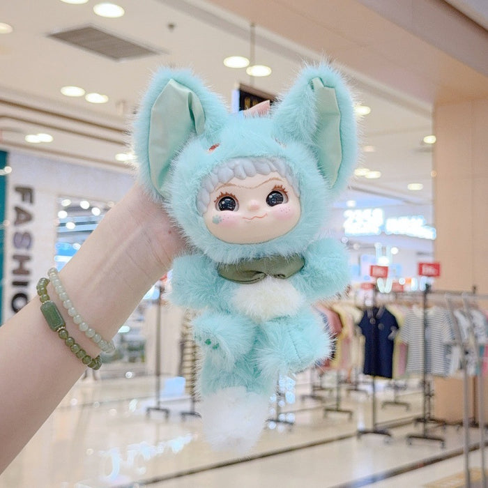 Wholesale Vinyl diary fox rabbit ornaments blind box plush doll