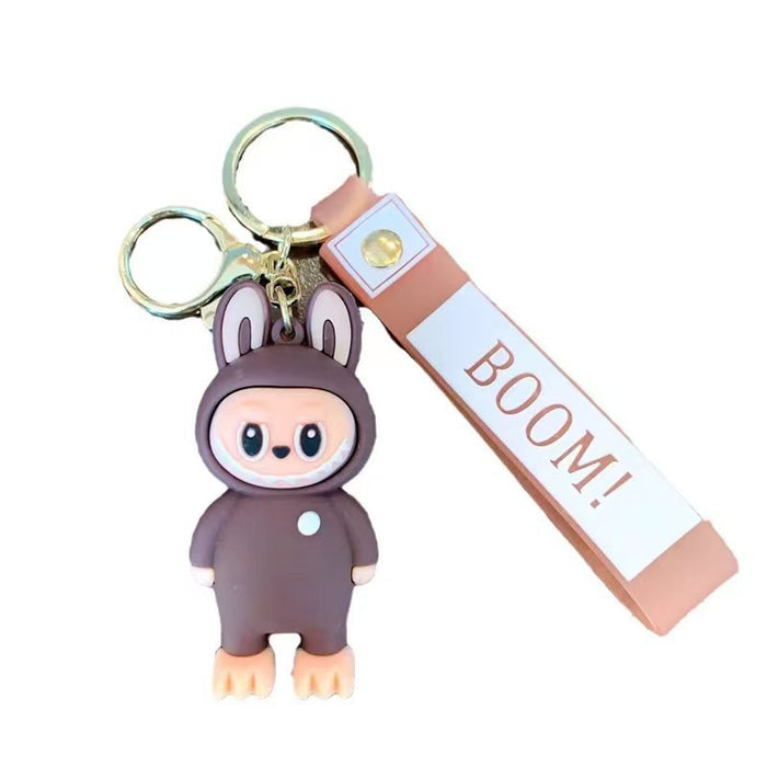 Wholesale Plush plush Keychain School Bag Pendant Key Chain Boys Gift