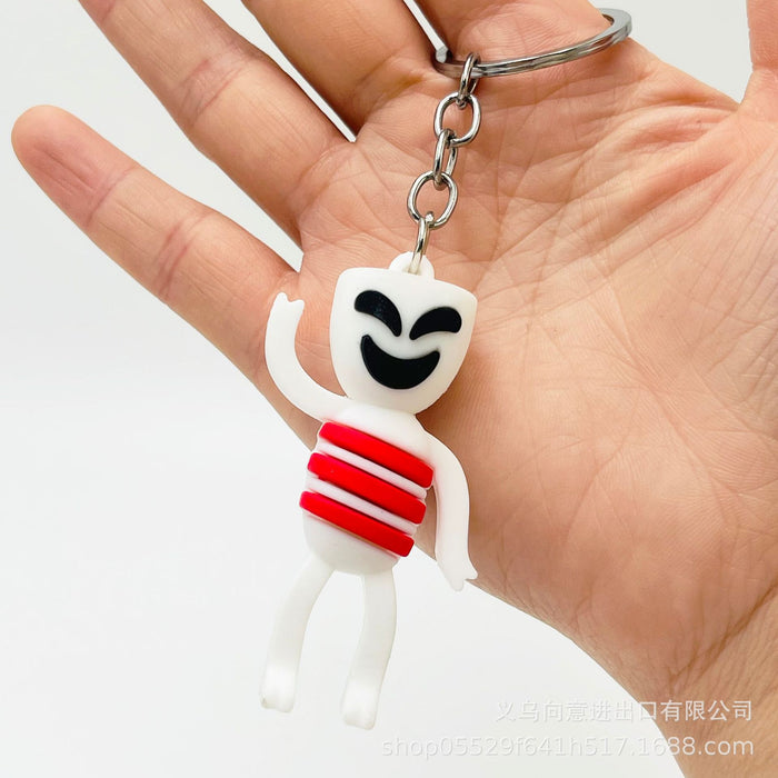 Wholesale Creative Cartoon PVC Keychain JDC-KC-XiangY069