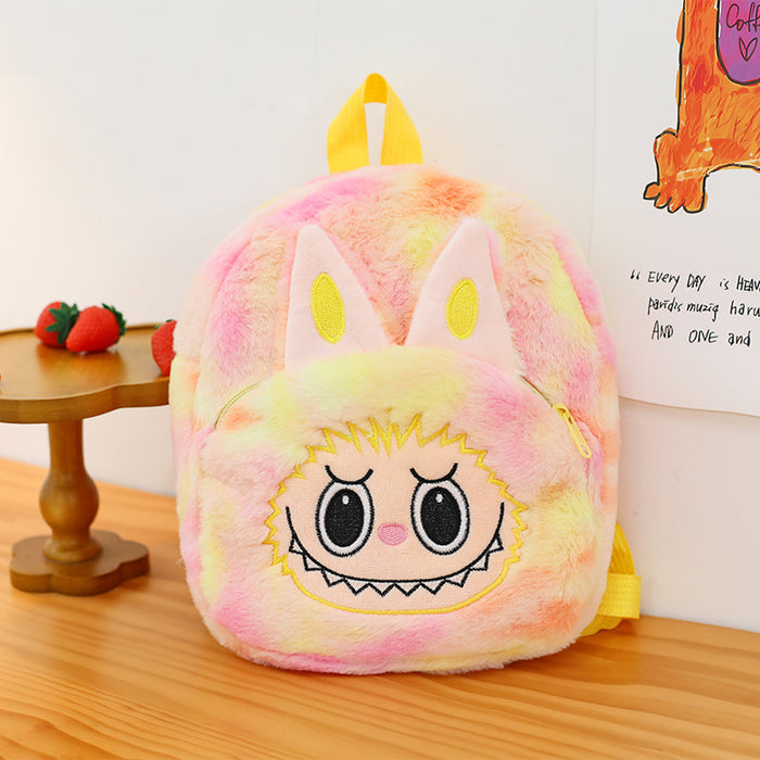Wholesale Children' s plush backpack cute cartoon doll backpack kindergarten school bag