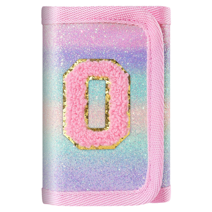 Wholesale Canvas Rainbow Letter Coin Purse Keychain Wallet Unisex Boutique