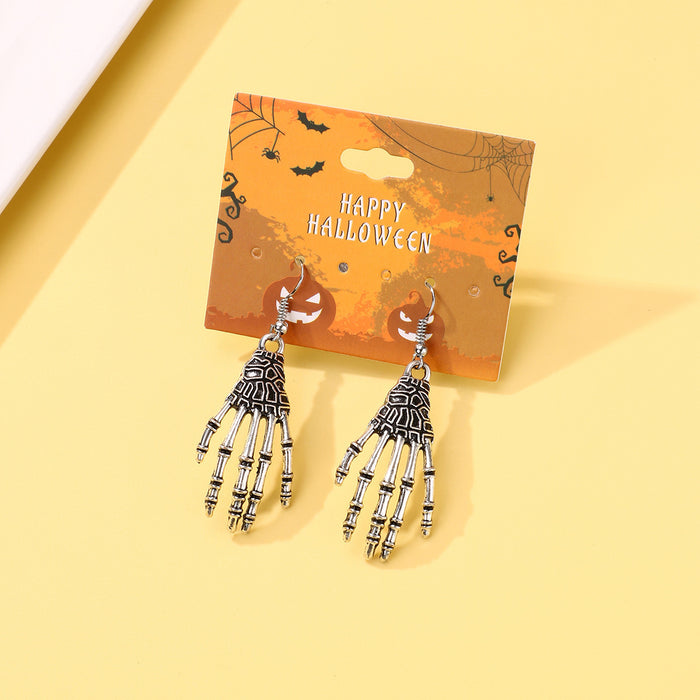 Wholesale  Earrings Collection Cute Cartoon Fun Ghost Pumpkin Skull Earrings