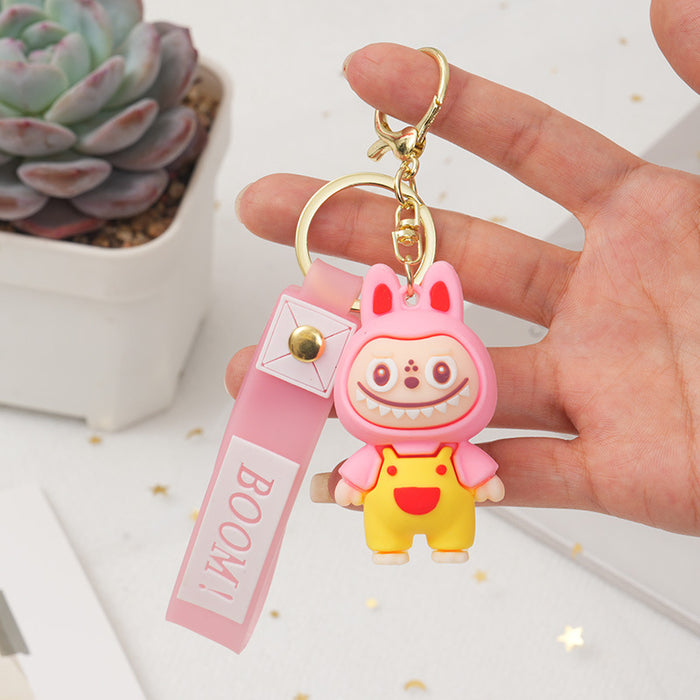 Wholesale Creative keychain, cute doll, backpack, car keychain, small gift pendant