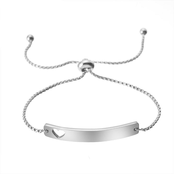 Wholesale Titanium steel bracelet, DIY bracelet, fashionable stainless steel bracelet