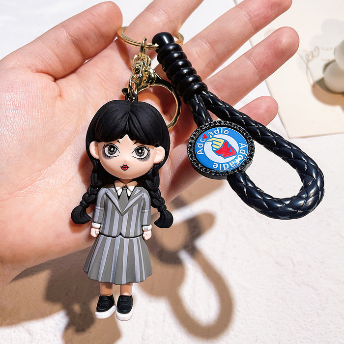 Wholesale 3D doll cartoon keychain