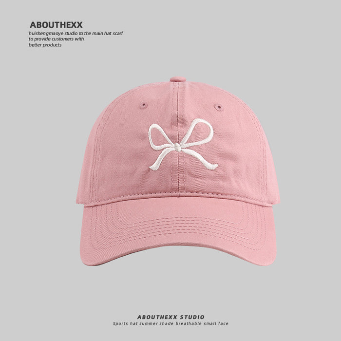 Wholesale Butterfly Embroidered Pattern Duck Tongue Hat Children's Sunshade Baseball Hat