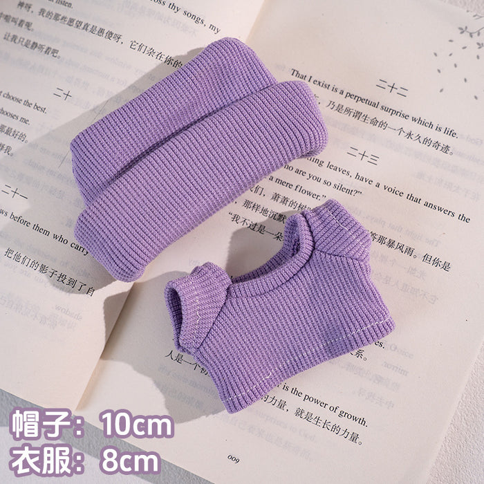 Wholesale 15cm Clothes Sitting Party Printed Clothes