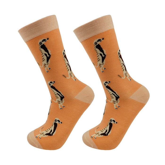 Wholesale Cotton Fun Animal Cartoon Long Socks JDC-SK-YiYan072