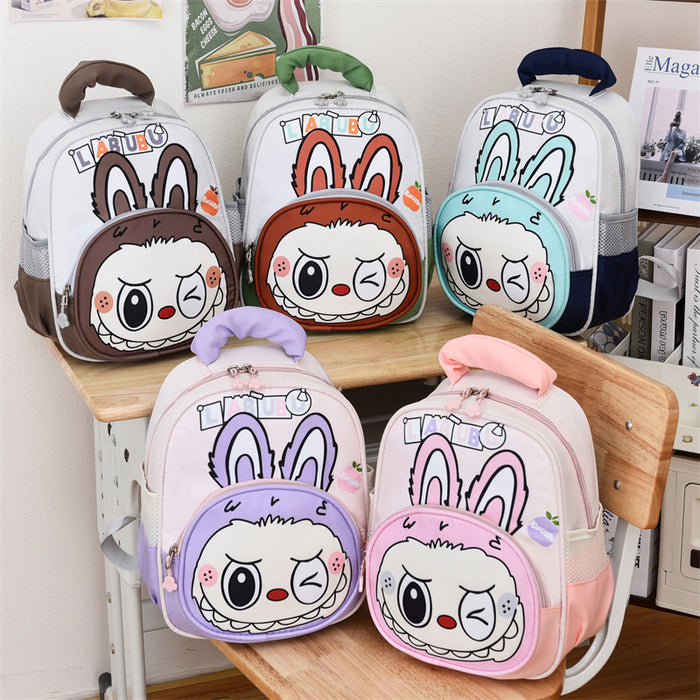 Wholesale children' s schoolbag backpack with spine protection