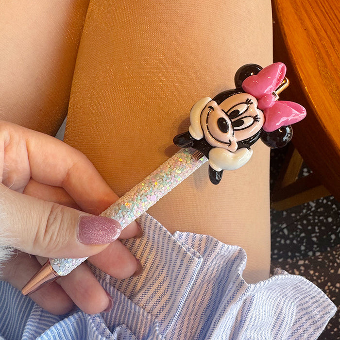 Wholesale Three-Dimensional Cartoon Mouse Press Gel Pen