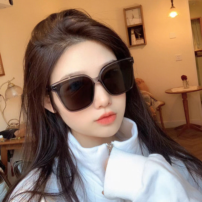 Wholesale Square Frame Sunglasses, Large Frame, Face-Showing, Small Sun Protection, Gm Sunglasses, Men's Driving Glasses