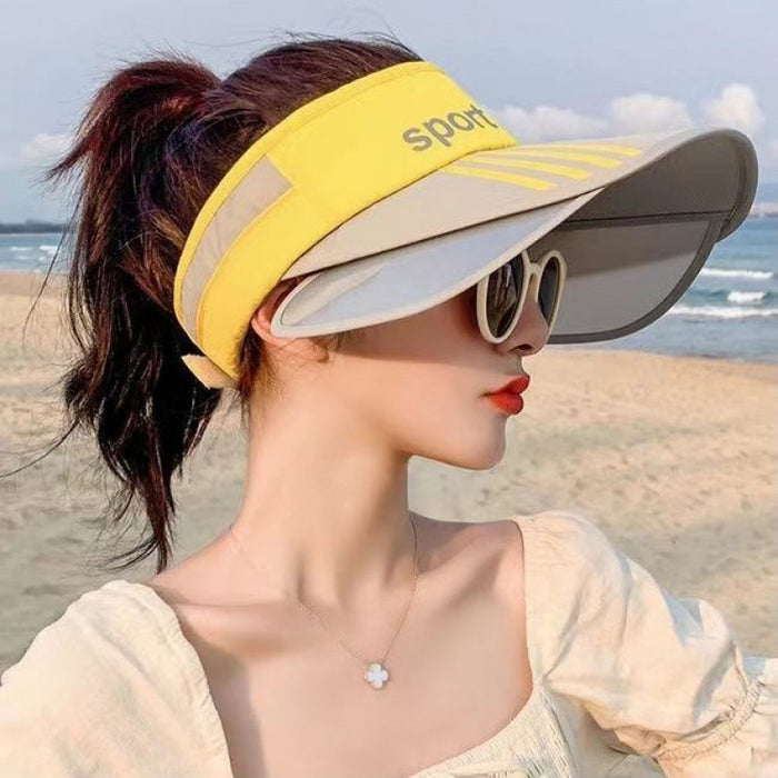 Wholesale Summer sun hat, sun protection, face protection, sun hat, sun protection, empty top hat, UV protection