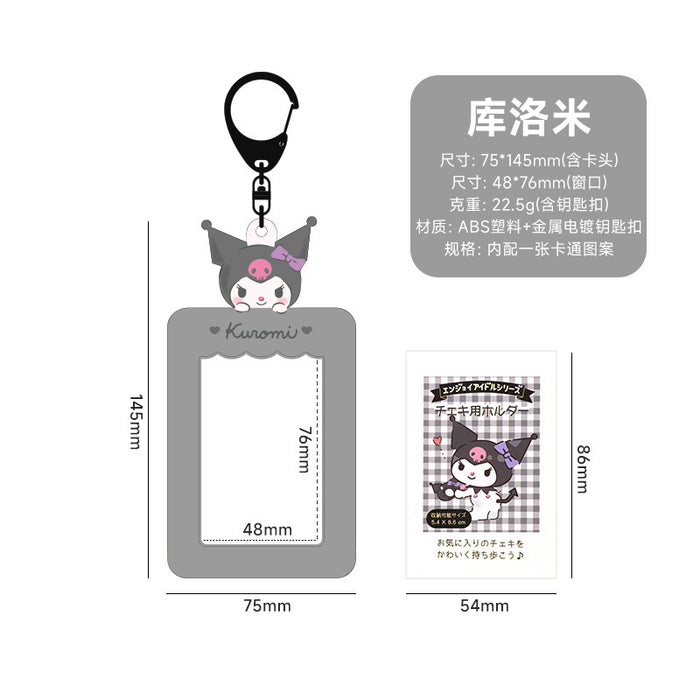 Wholesale  Student Bus Card Meal Card Id Holder Cute  Keychain Pendant Wallet