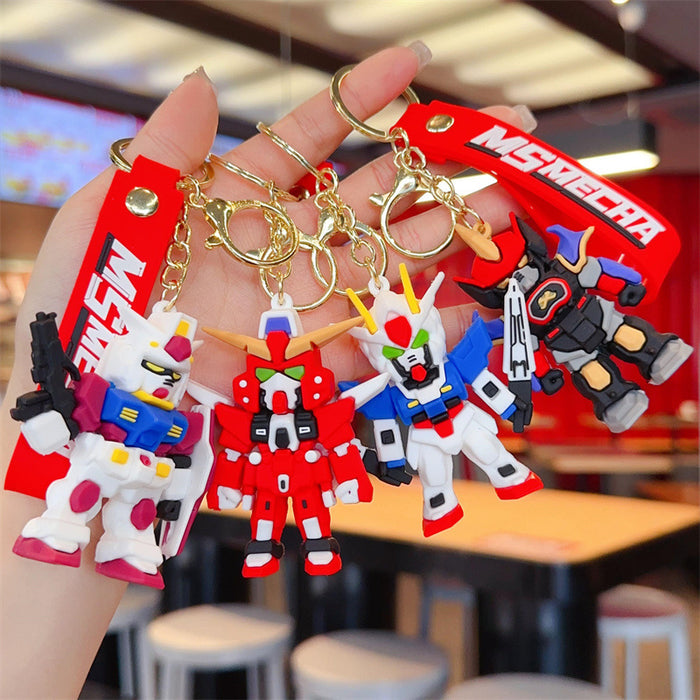 Wholesale Creative cartoon anime robot keychain