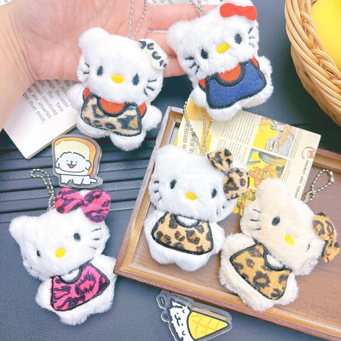 Wholesale Squeaking Cat Plush Pendant Cute Doll Keychain Pendant Doll Machine