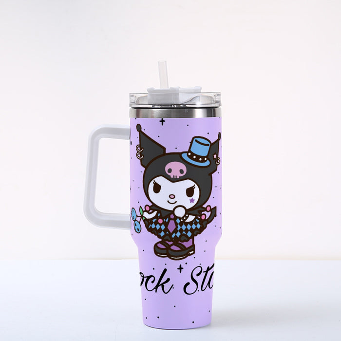 Wholesale 40oz Insulated Mug with Handle/ Straw