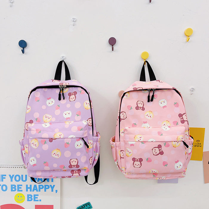 Wholesale Fashionable Cute Nylon Children's Backpack JDC-BP-YuanDuo046