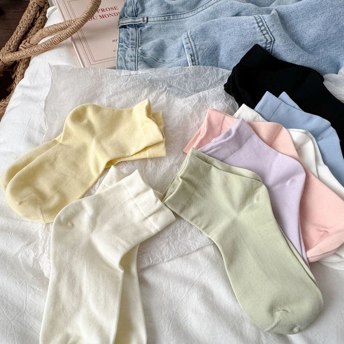 Wholesale Sports short tube socks, cotton socks, boneless mid tube socks