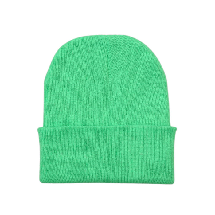 Wholesale Solid Color Acrylic Knitted Beanie JDC-FH-Kamie008