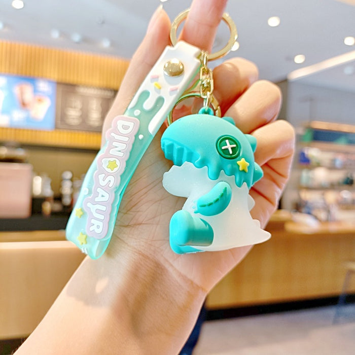 Wholesale Silicone Cartoon Doll Keychain JDC-KC-MingT199