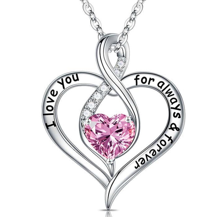 Wholesale Eternal Love Starstone Heart Necklaces