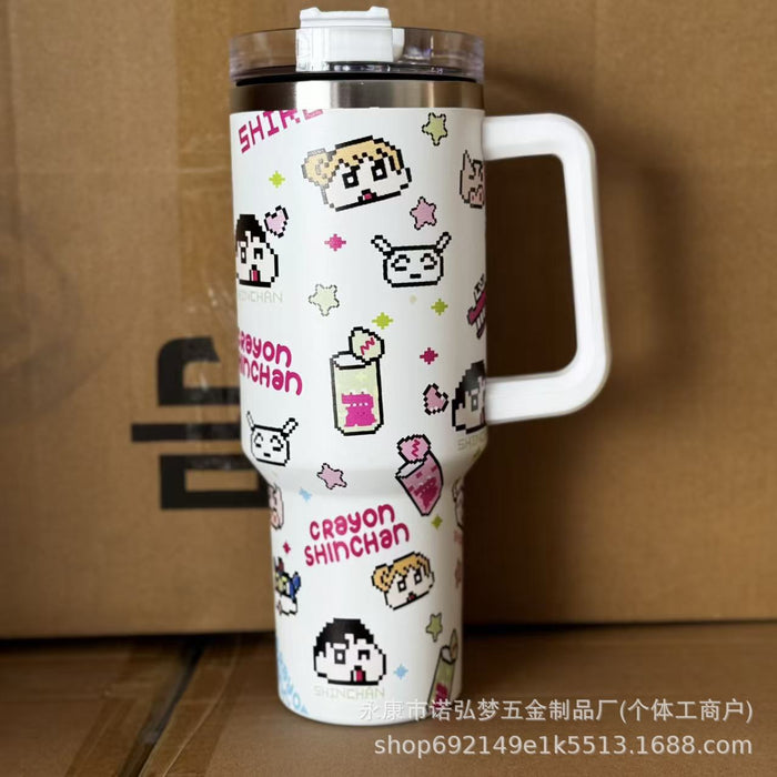 Wholesale 40oz tumbler ice bully cup stainless steel insulated cup with handle