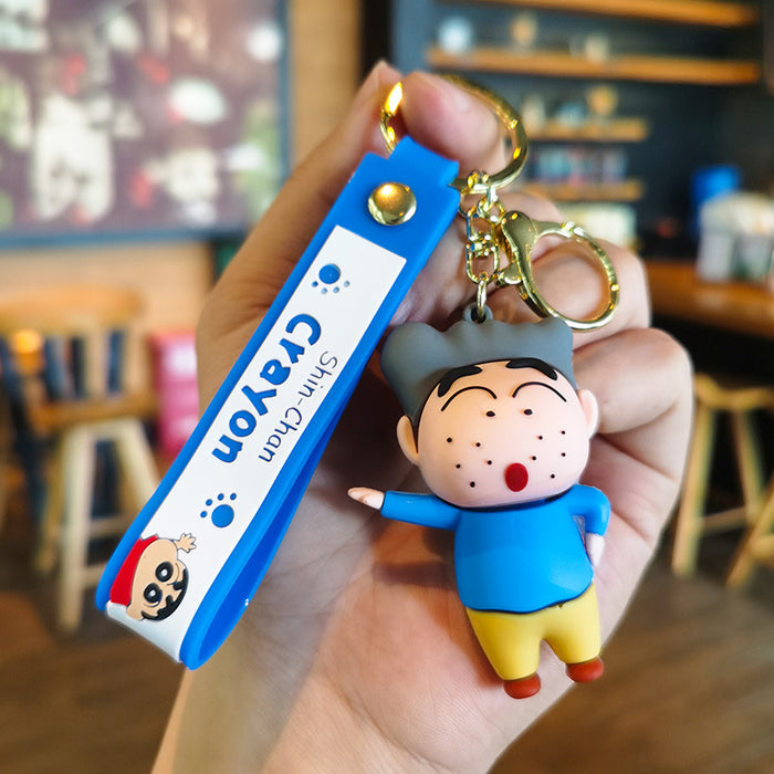 Wholesale Cartoon Doll Silicone Keychain JDC-KC-Tingm272