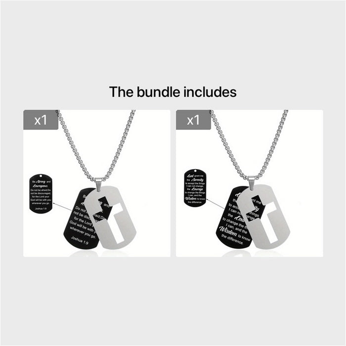 Wholesale Stainless steel cross necklace inspired necklace pendant jewelry