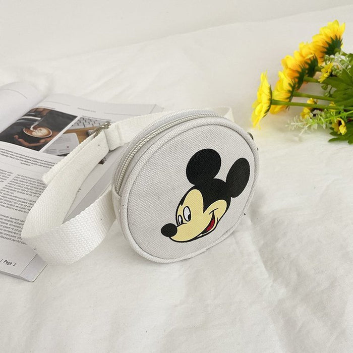 Wholesale children's waist bag cartoon round bag coin purse