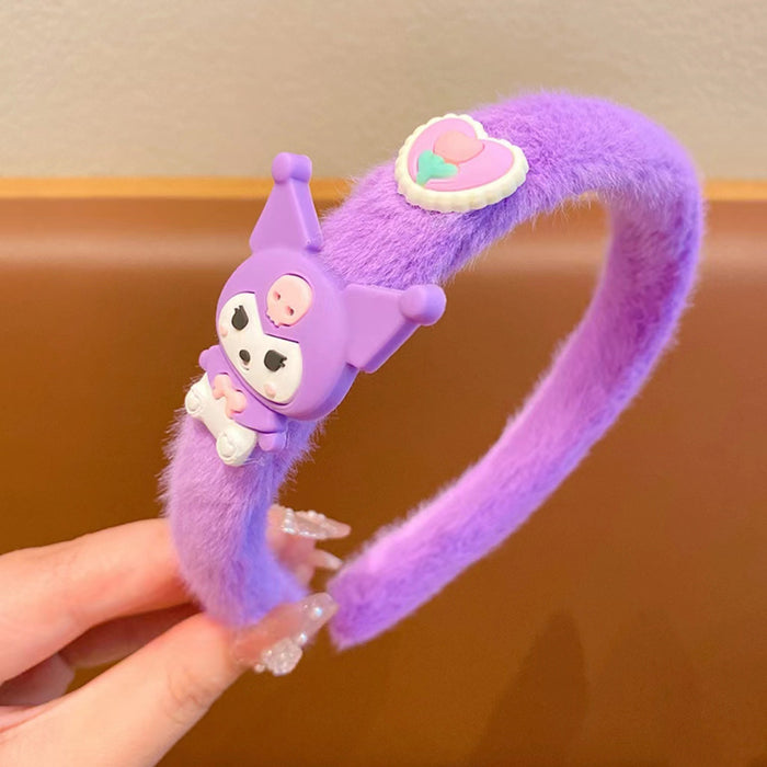 Wholesale Plush cartoon children' s hairband