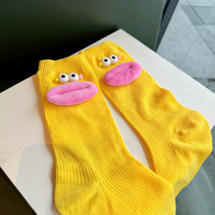 Wholesale furry cute cartoon socks