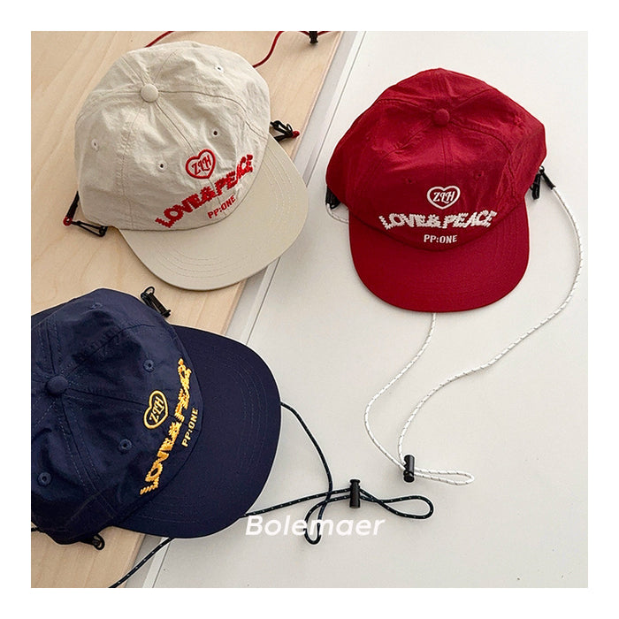 Wholesale Children's Hat Summer New Drawstring Flat Quick-drying Cap  Sunshade Hat Trendy