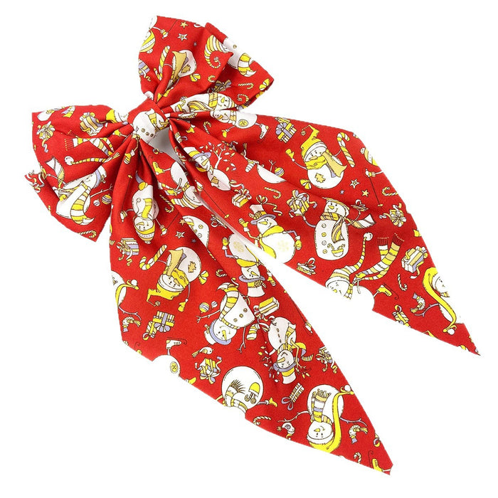 Wholesale Christmas bow ribbon headband Hair Clips