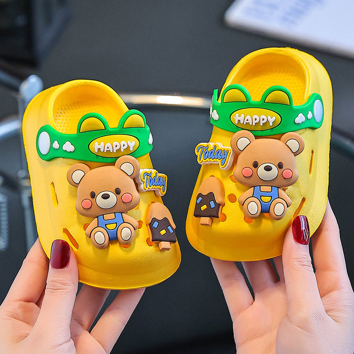 Wholesale Children's Cartoon Sandals Summer Indoor Soft-soled Infant Non-slip Slippers