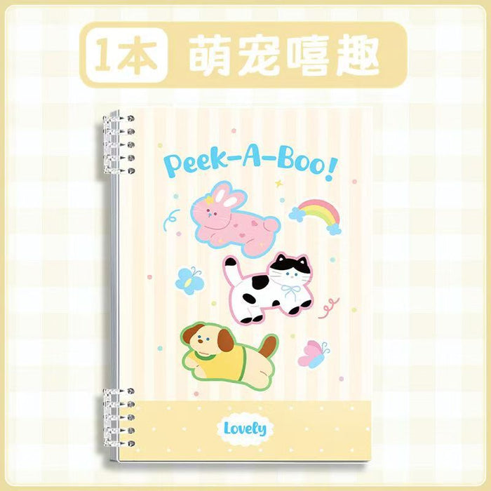 Wholesale A5 Loose Leaf Notebook Green Cover Creative Trendy Design for School Office Daily Use Resale