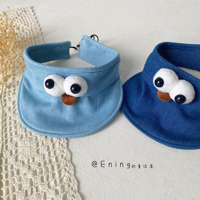 Wholesale Thin hollow top hat for cute children, providing shade from the sun and sun protection