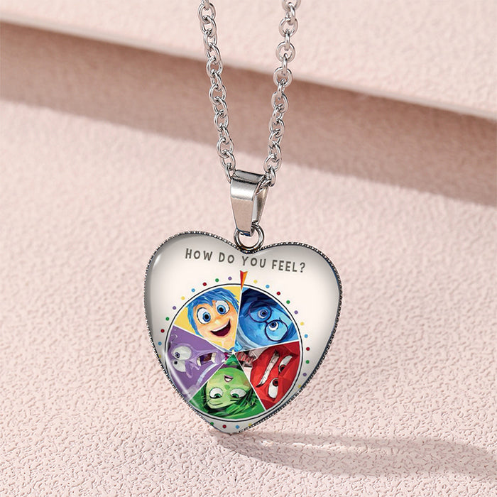 Wholesale Cartoon Alloy Children's Love Necklace JDC-NE-XiangL003