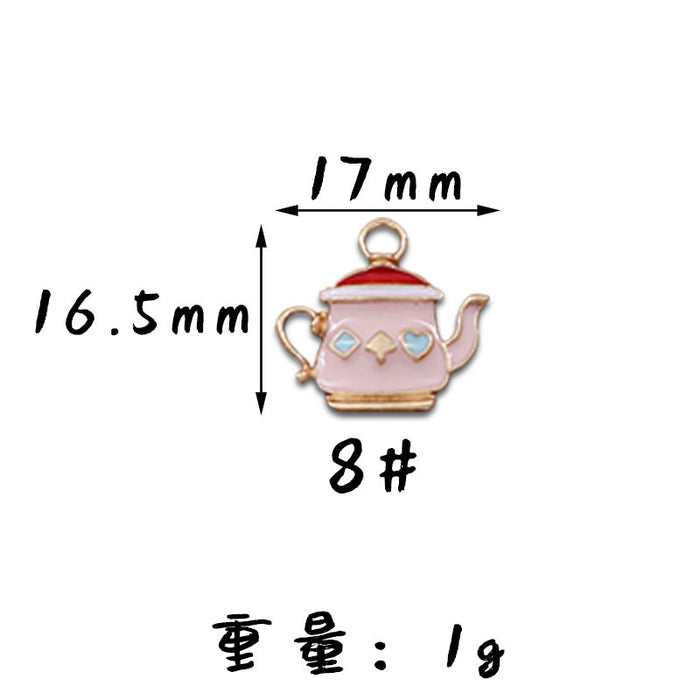 Wholesale 10pcs Nostalgic sewing machine twenty-eight Rod diy alloy oil earrings pendant key chain pendant jewelry accessories