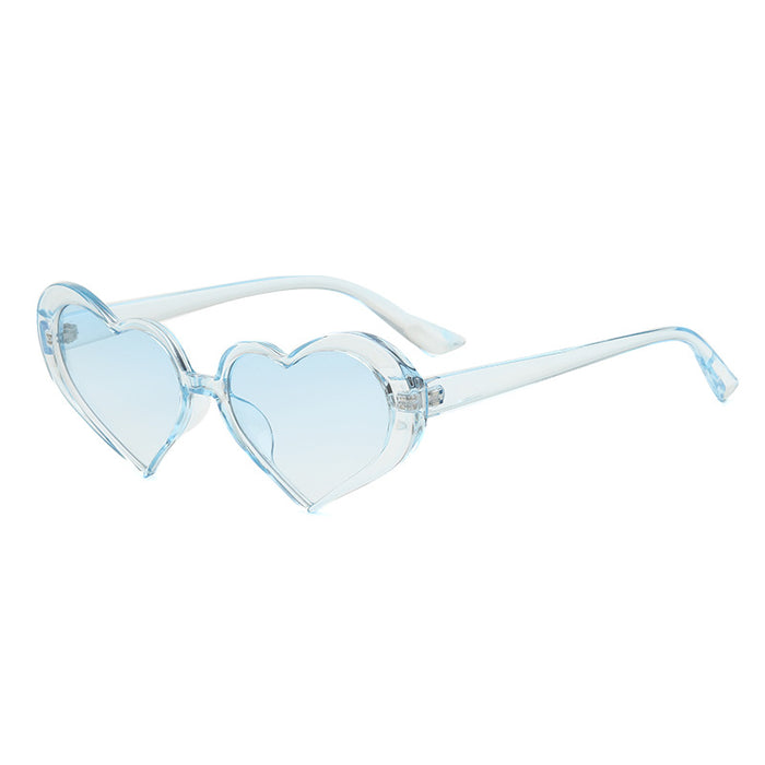 Wholesale Cute Love Sunglasses Sunglasses Peach Heart Ocean Film Sunglasses