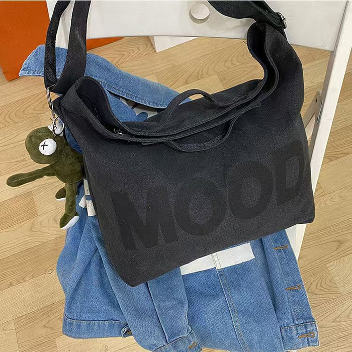 Wholesale Crossbody bag, large capacity canvas bag