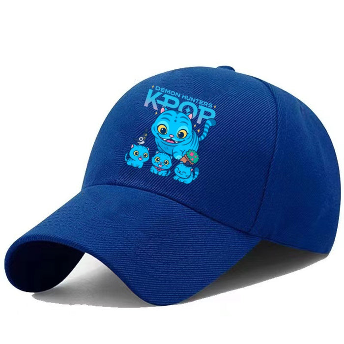 Wholesale Kpop style colorful baseball cap outdoor original design cotton polyester hat