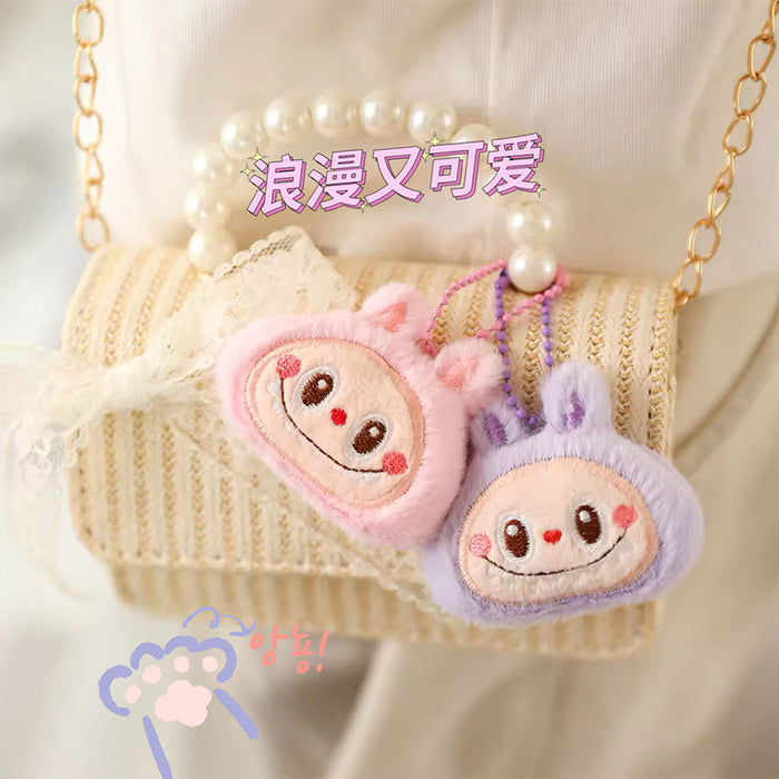 Wholesale Cartoon Plush Pendant Cute  Doll Brooch Bag Pendant Small Accessories