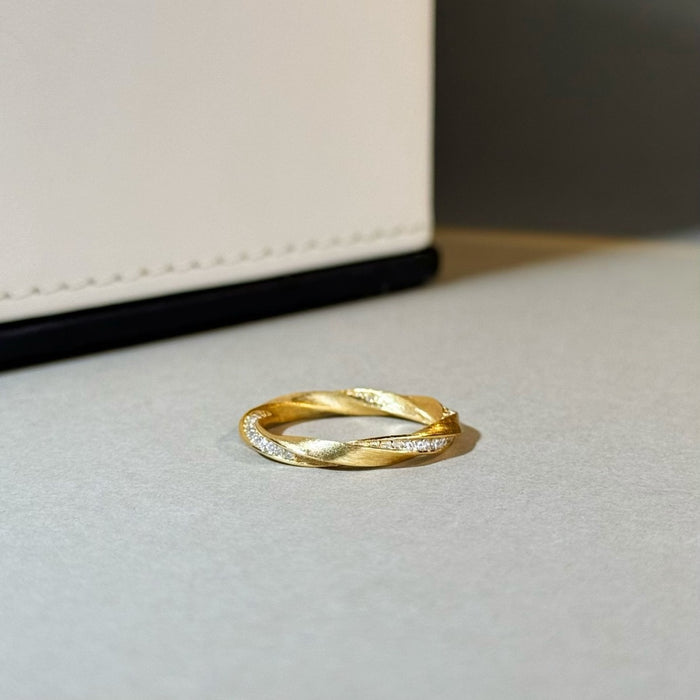 Wholesale S925 Sterling Silver Diamond Ring Handmade Drawing Silver Ring