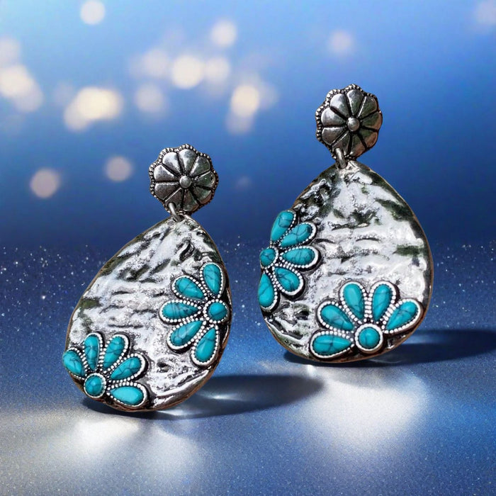 Wholesale Bohemian Style Turquoise Earrings