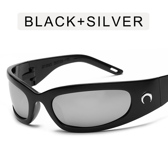 Wholesale Moon Fashion Sunglasses, Future Technology Sunglasses, Sports Cycling Sunglasses