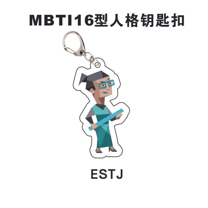 Wholesale Classic Figure Sandwich Acrylic Keychain Vertical