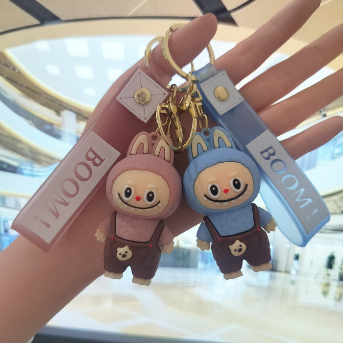 Wholesale Cartoon keychain pendant, couple's bag decoration, exquisite car keychain, cute small gift wholesale